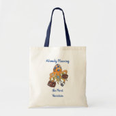 Zomer Vakantie Strand Hand-getrokken Octopus Tote Bag (Voorkant)