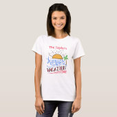 Zomer Vakantie T-Shirt (Voorkant volledig)
