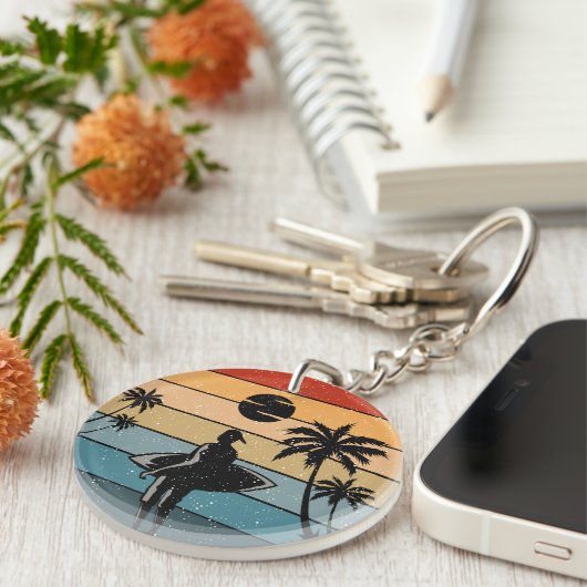 Zomer Vakantie Thema Sleutelhanger (Voorkant Rechts)