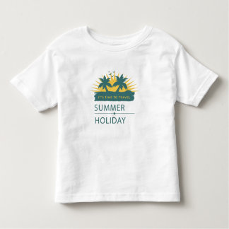 Zomer vakantie vakantie landschap kinder shirts