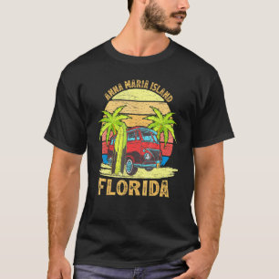 Zomer Vakantie Vintage Florida Anna Maria Island T-shirt