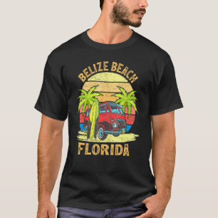 Zomer Vakantie Vintage Florida Belize Strand T-shirt