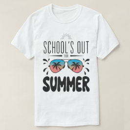 Zomer Vakantie Voor Docenten Strand T-shirt