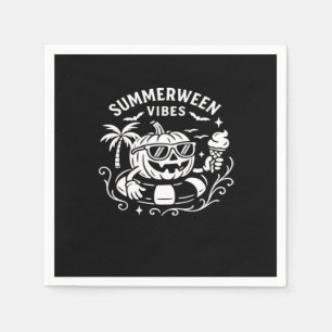 Zomer Vakantie Zomer Vibes Pompoen Zwembad Floa Servet