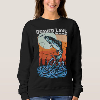 Zomer Vakantie Zonsondergang Arkansas Beaver Lake Trui