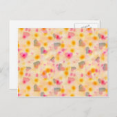 Zomer Valentijn Feestdagenkaart (Voorkant / Achterkant)