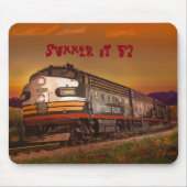 Zomer van '52 Southern Pacific F Unit in CA Muismat (Voorkant)