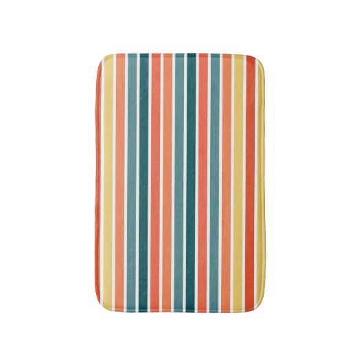 Zomer van '77 Stripes Badmat (Voorkant Verticaal)