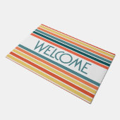 Zomer van '77 Stripes Deurmat (Schuin)