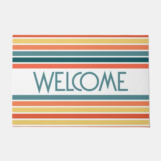 Zomer van '77 Stripes Deurmat (Voorkant)