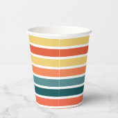 Zomer van '77 Stripes Papieren Bekers (Rechts)