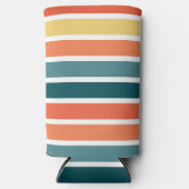 Zomer van '77 Stripes Seltzer Blikjeskoeler (Voorkant)