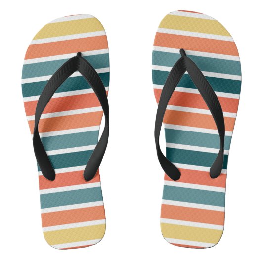 Zomer van '77 Stripes Teenslippers (Voetbed)