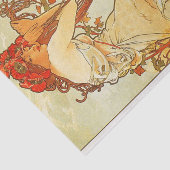 Zomer van Alphonse Mucha Tissue Paper Tissuepapier (Detail)