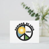 Zomer van de liefde 69 briefkaart (Staand voorkant)