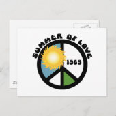 Zomer van de liefde 69 briefkaart (Voorkant / Achterkant)