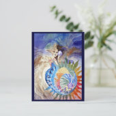 Zomer van de liefde briefkaart (Staand voorkant)