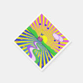 Zomer van de Liefde Psychedelische zestigheden Zon Servet (Hoek)