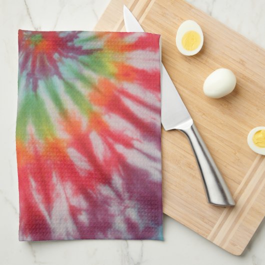 Zomer van de liefde theedoek (Quarter Fold)