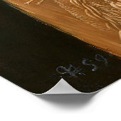 zomer van Giuseppe Arcimboldo (1563) Poster (Hoek)