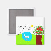 zomer van mira magneet (Voorkant / Achterkant)