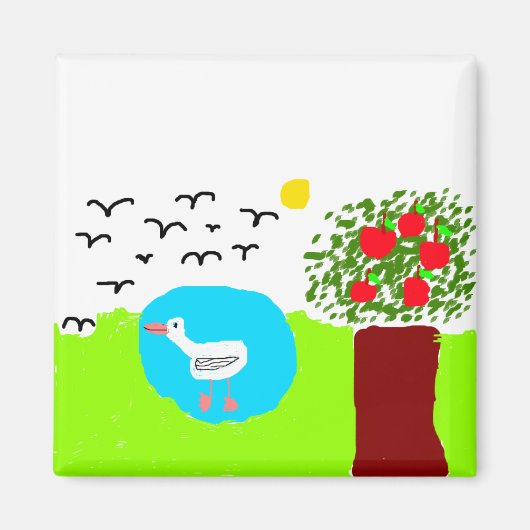 zomer van mira magneet (Voorkant)