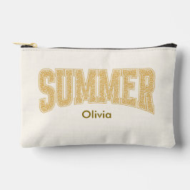 Zomer Varsity Sunset Ditzy Bloemen Make-up Etui