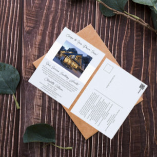 Zomer Vastgoedaanbieding of Promotie Briefkaart
