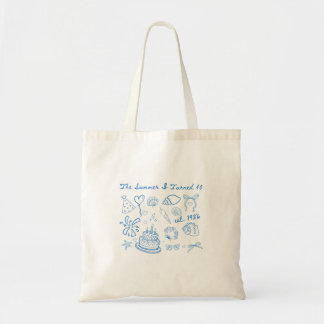 Zomer Veertig Worden 40e Verjaardag Kustboog Tote Bag