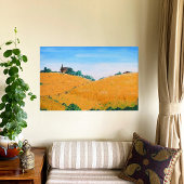 Zomer Velden Canvas Afdruk