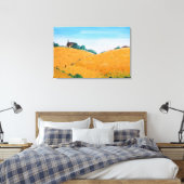 Zomer Velden Canvas Afdruk (Insitu (Slaapkamer))
