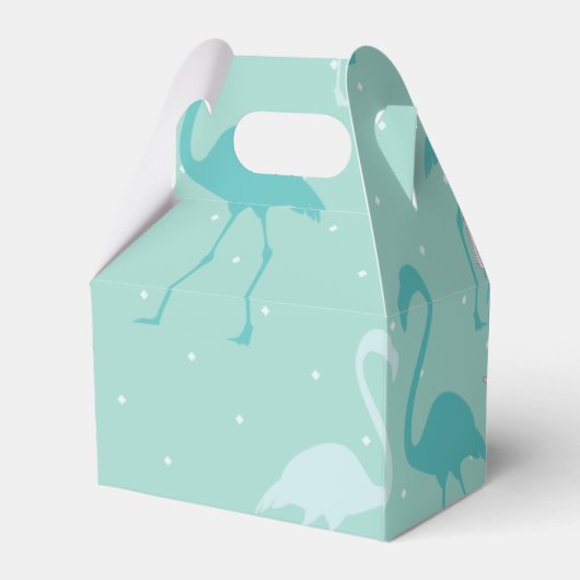 Zomer Verjaardag Zwembad Party Gepersonaliseerd Bedankdoosjes (Achterkant)