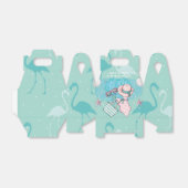 Zomer Verjaardag Zwembad Party Gepersonaliseerd Bedankdoosjes (Uitgevouwen)