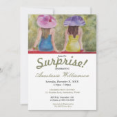 ZOMER VERRASSINGSFEESTUITNODIGING KAART (Voorkant)