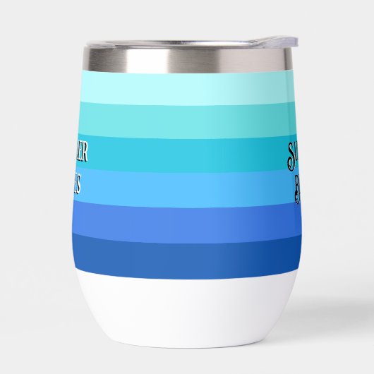 Zomer vers blauw gestreept (Links)