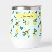 Zomer Verse Aquarel Citroenen Aangepaste naam (Links)