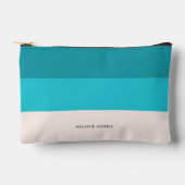Zomer Verse Blauwe Strand Vibe Stripes Etui (Voorkant)