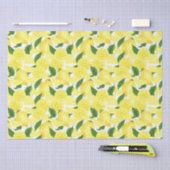 Zomer Verse Gele Citroen Citrusvruchten Tissuepapier (Craft)