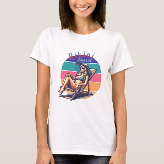 zomer Vibe Design T-shirt (Voorkant)