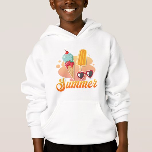 Zomer vibe hoodies (Voorkant)