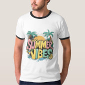 Zomer Vibe T-shirt (Voorkant)