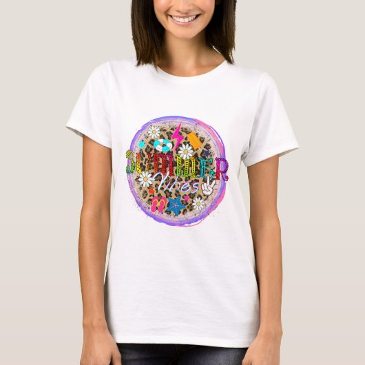 Zomer Vibes_2 T-shirt (Voorkant)