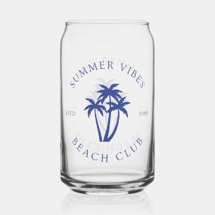 Zomer Vibes Blikvorm Glas