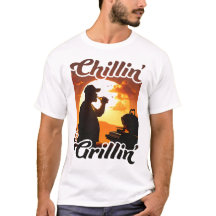 Zomer Vibes Chillin’ & Grillin’ Silhouette