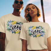 Zomer Vibes Citroenfruit Bladeren Bloem Heet Seizo T-shirt