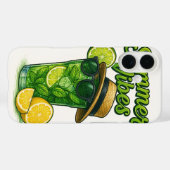 Zomer vibes designer iPhone cover (Achterkant (horizontaal))