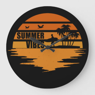 Zomer vibes familie vakantie grote klok