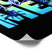 Zomer Vibes Familie Vakantie Meisjes Trip Matching Poster (Hoek)