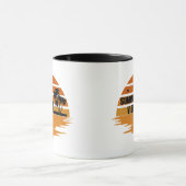 Zomer vibes familie vakantie mok (Midden)