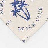 Zomer Vibes Fleece Deken (Hoek)